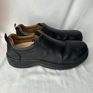 Red Wing Black Steel Toe Slip On Shoes 6700 Slip/Oil Resistant Mens Size 11 D